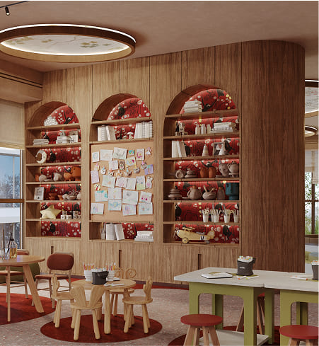 Игровая зона и настольные игры для детей 1