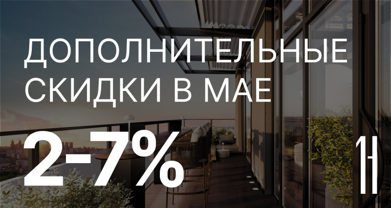 Дополнительные скидки в мае 2026